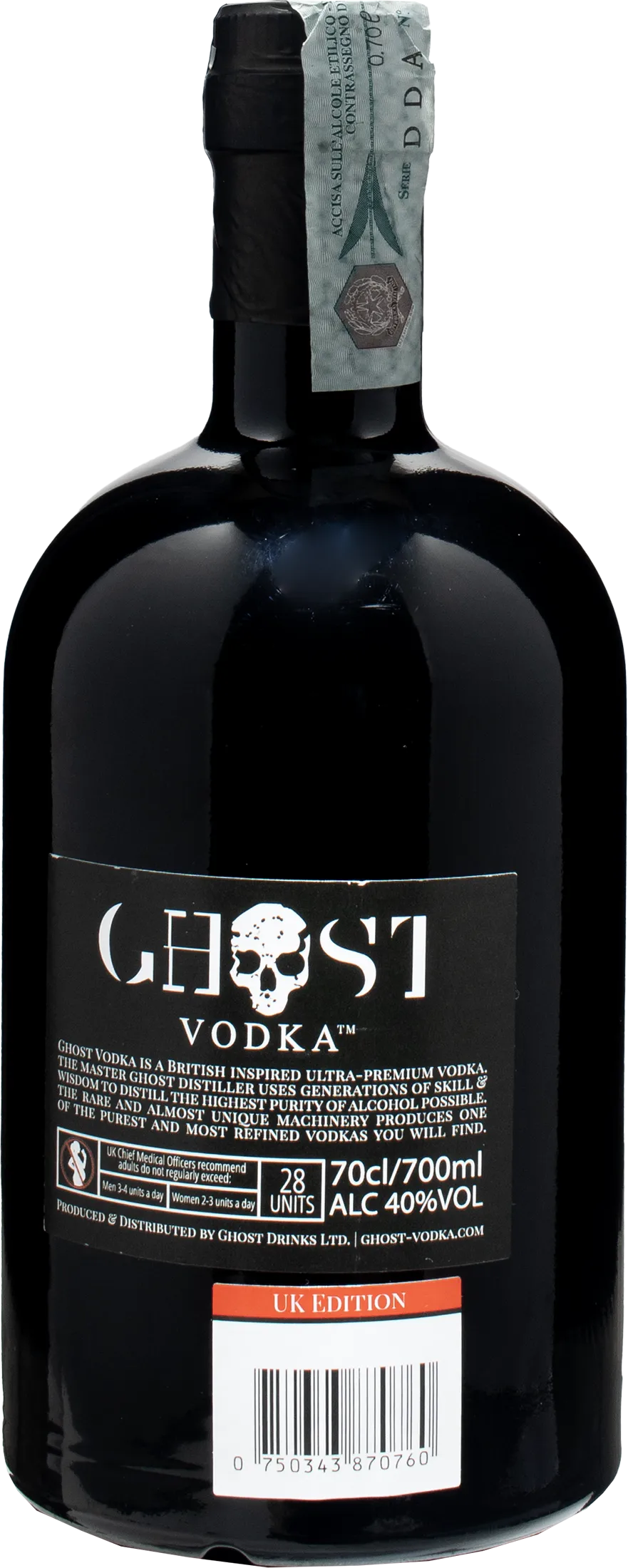 Vodka Ghost Union Jack 0.7L - Image 2