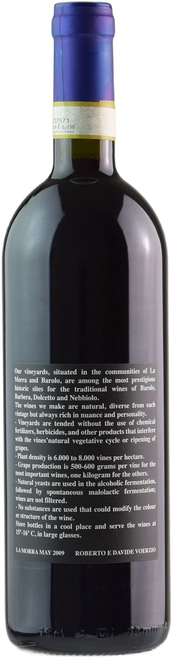 Voerzio Barolo Brunate 2018 - Image 2
