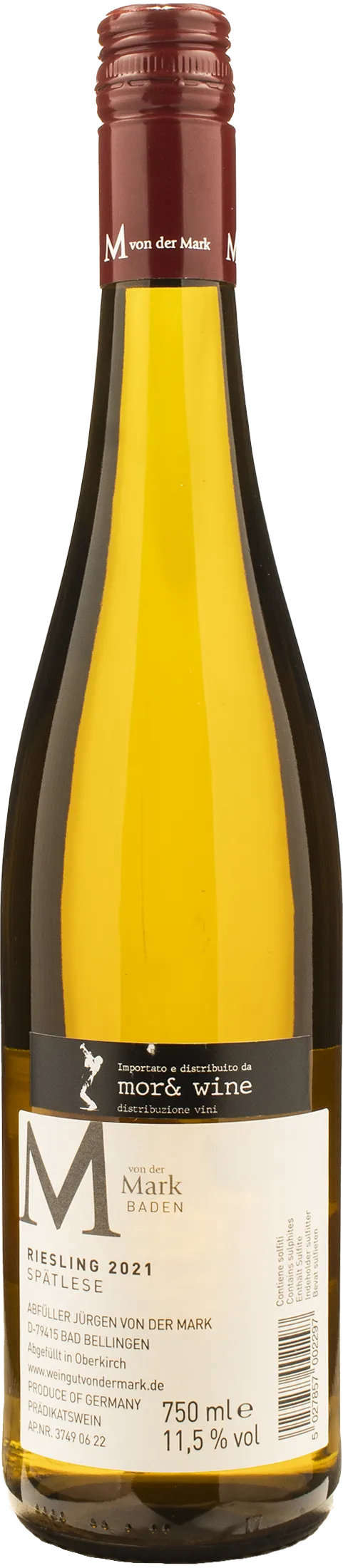 Von der Mark Riesling Spatlese 2021 - Image 2