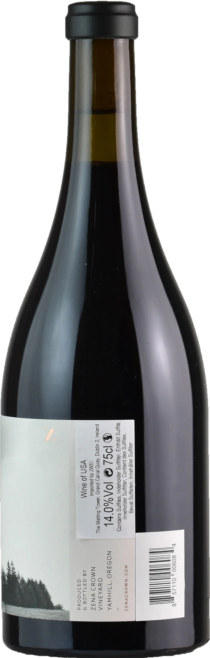 Zena Crown Slope Pinot Noir 2015 - Image 2